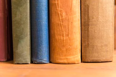 Stack of old books Stock Photos