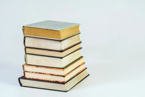Stack of old books Stock Photos