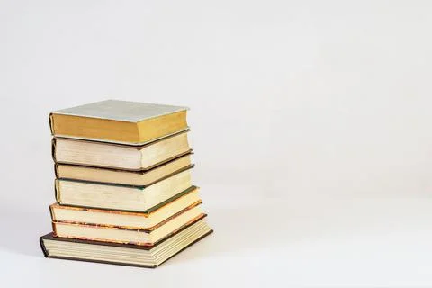 Stack of old books Stock Photos