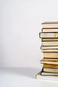 Stack of old books Stock Photos