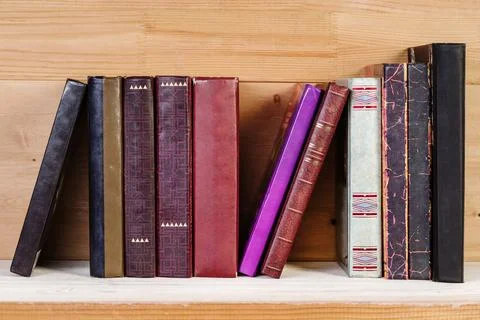 Stack of old books Stock Photos