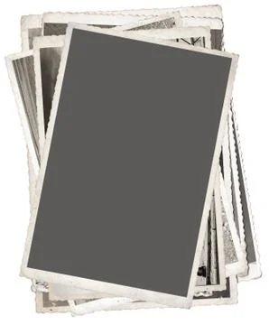 Stack of old  photography Stock Photos