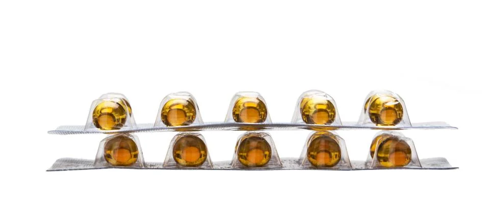 Stack of packages Stock-Fotos