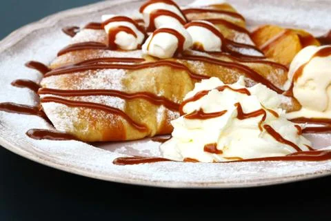 Stack of pancakes Stock Photos