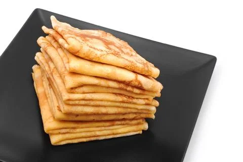 Stack of pancakes Foto stock