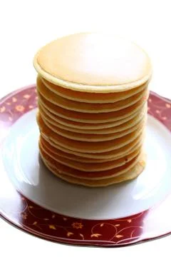 Stack of pancakes Stock Photos