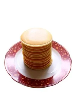Stack of pancakes Stock Photos