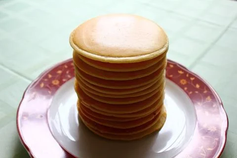 Stack of pancakes Stock Photos