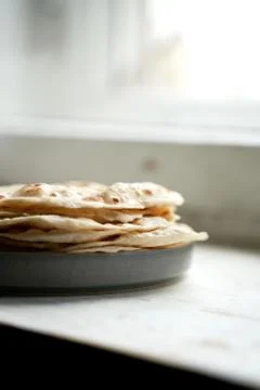 Stack of pancakes 写真素材