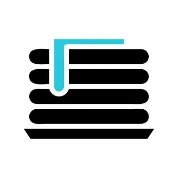 Stack of Pancakes with Syrup.  Delicious breakfast food icon. イラスト素材