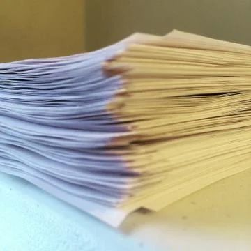 Stack of Papers Stock Photos
