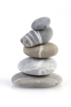 Stack of Pebbles Stock Photos