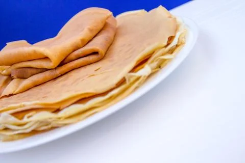 A stack of pimples with a semi-jam, a kind close Stock Photos