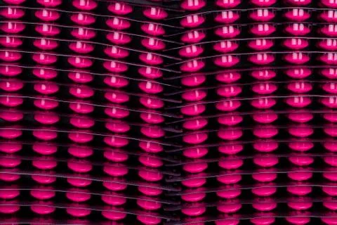 Stack of pink tablet pills of ibuprofen medicine for treatment migraine heada Stock-Fotos