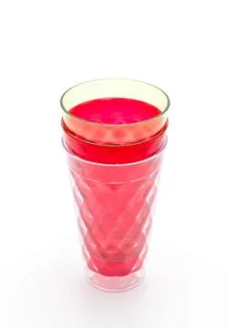 Stack Plastic cup Stock Photos