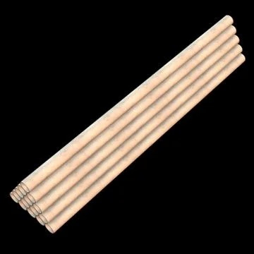Stack of plastic pipes. 스톡 일러스트