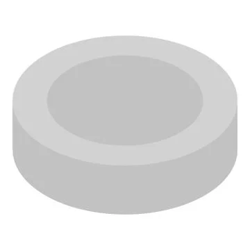 Stack plates icon, isometric style Stock Illustration