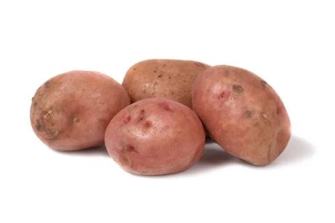 Stack of potatoes Stock Photos