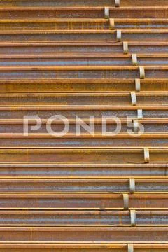 Stack of railway Stock Photos