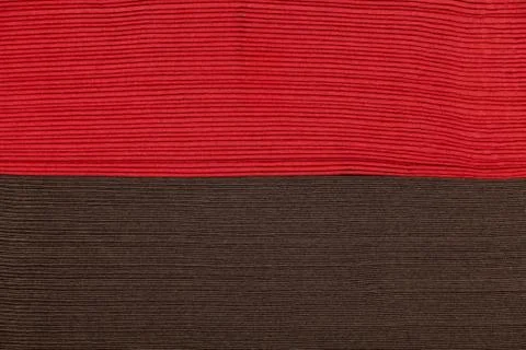 Stack of red and brown napkin paper closeup texture Stock Photos