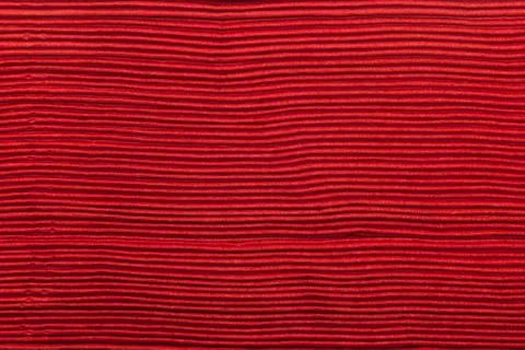Stack of red napkin paper closeup texture. Stock Photos