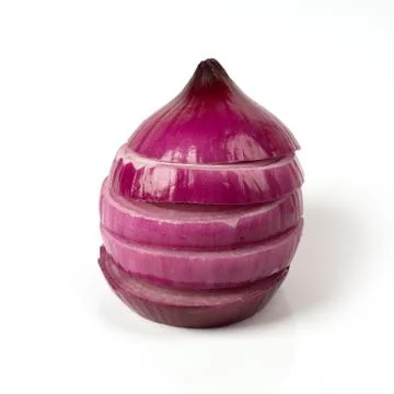 Stack of Red onion Stock Photos