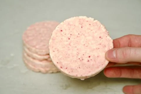 Stack of Rice Cakes with Glaze Stock Photos