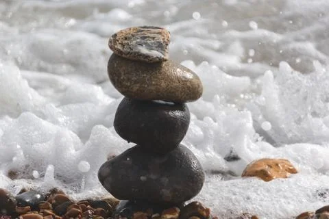 Stack of rocks Stock Photos
