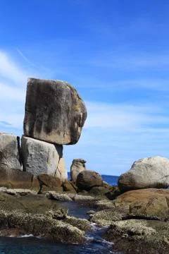 Stack rocky island Foto stock