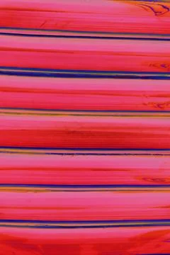 Stack of rustic ceramic bowls, altered color scheme, colorful background in.. Foto stock