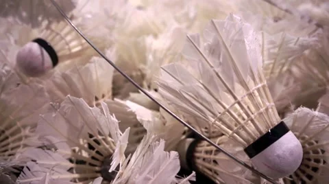 Stack of shuttlecock 動画素材 42083444
