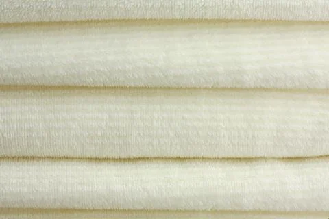 Stack of soft plush blankets Stock Photos