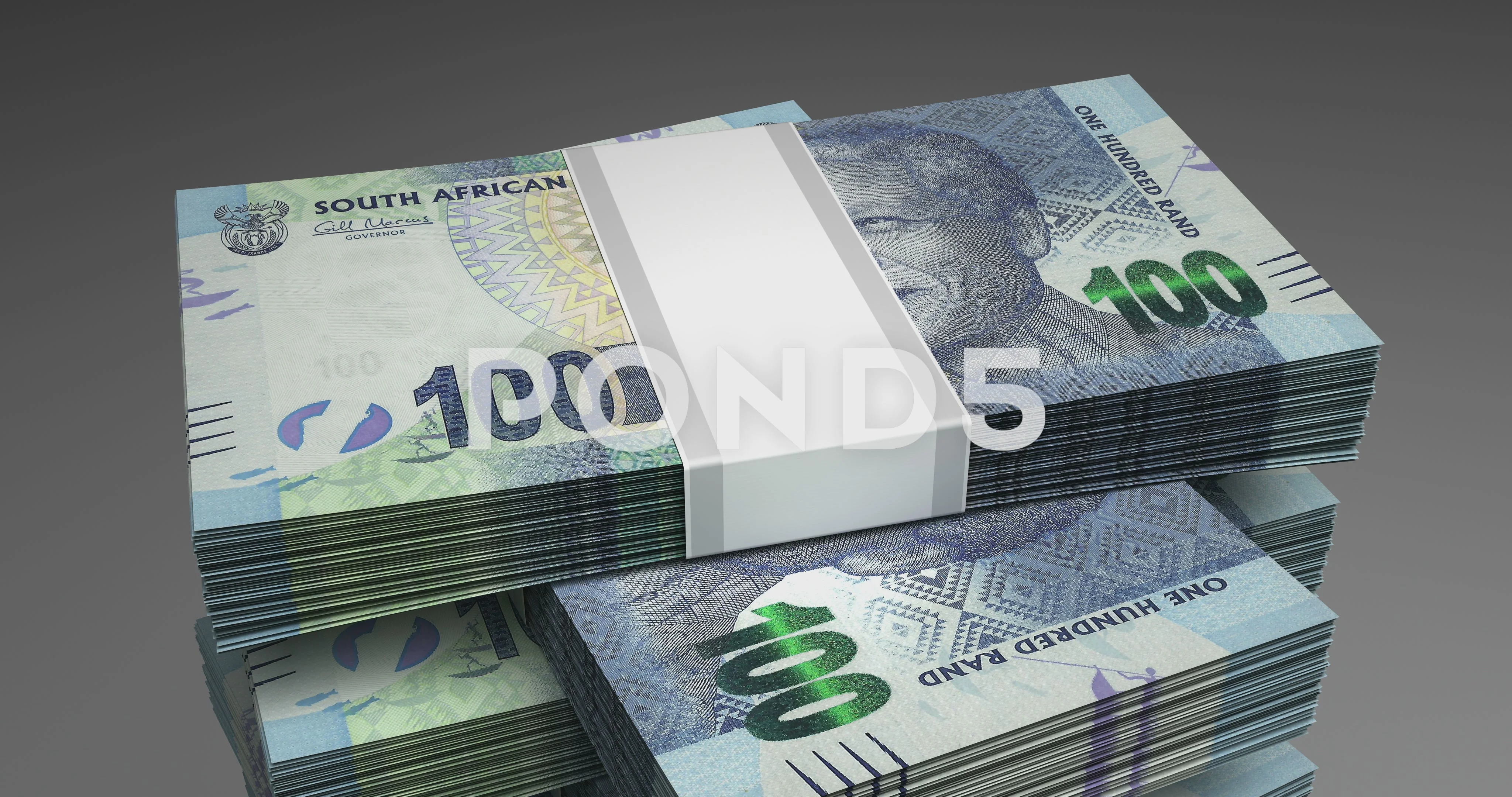 South African Money Stacks