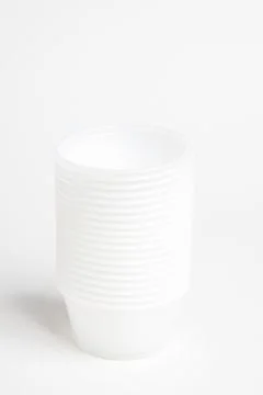 Stack Of Specimen Plastic Container Stock Photos
