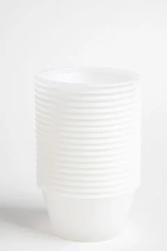 Stack Of Specimen Plastic Container Stock Photos