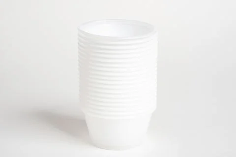 Stack Of Specimen Plastic Container Stock Photos