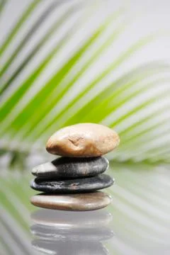 Stack of stone Stock Photos