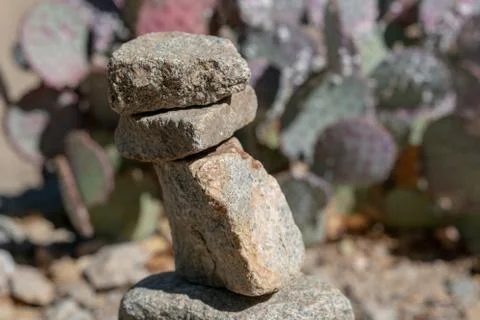 Stack of stones Stock Photos