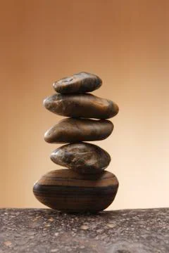 Stack of stones Stock Photos