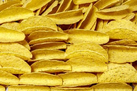 A Stack of Taco Shells Stock Photos