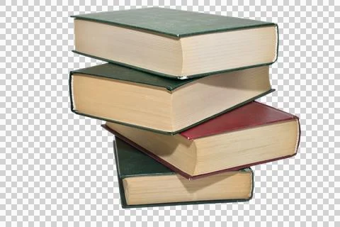 A stack of thick books. 스톡 사진