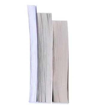Stack thin books Stock Photos