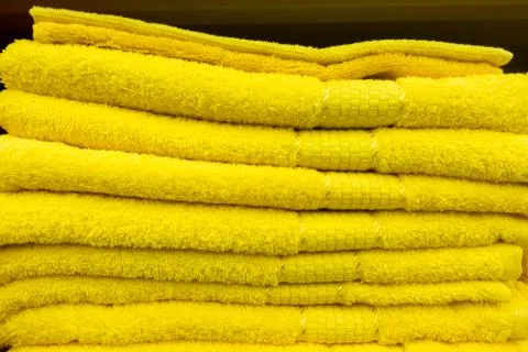 Stack of towels Stock Photos