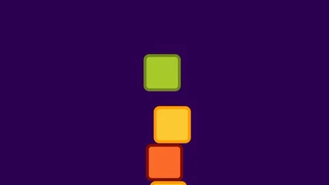 Stack Tower Build Video stock 335667437