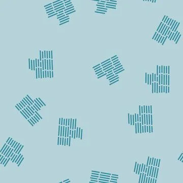 Stack treasure golden glyph vector seamless pattern Stock Illustration