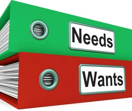 Stack of two files for getting organized Stock Illustration