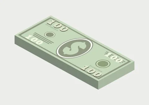 Stack of United States US Illustrazione stock