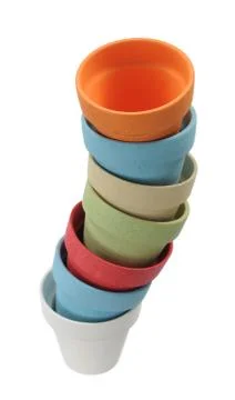 Stack of  vases Stock Photos
