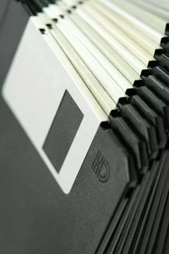 Stack of vintage floppy drives 写真素材