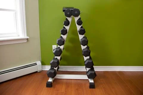 Stack of weights Stock Photos